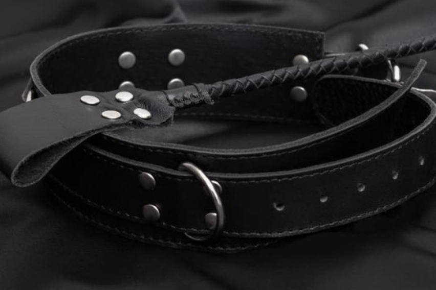 Leren riem en zweep, BDSM-accessoires