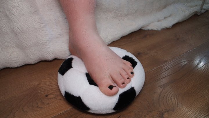voet op voetbal